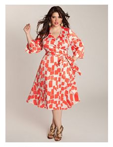 Cicily Wrap Dress by IGIGI by Yuliya Raquel