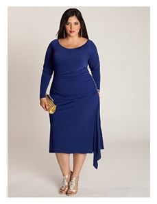 Milan Dress in Royal by IGIGI by Yuliya Raquel
