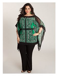 Barossa Scarf Print Tunic by IGIGI by Yuliya Raquel