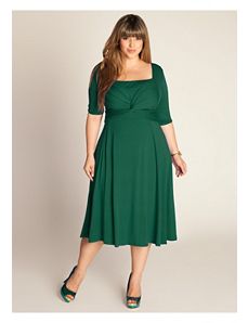 Tiffany Dress in Hunter Green by IGIGI by Yuliya Raquel