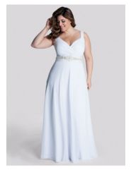 White Diamonds Wedding Gown by IGIGI by Yuliya Raquel