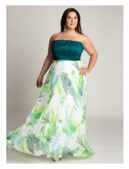 Simone Gown in Jade by IGIGI by Yuliya Raquel