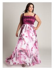 Simone Gown in Fuchsia by IGIGI by Yuliya Raquel