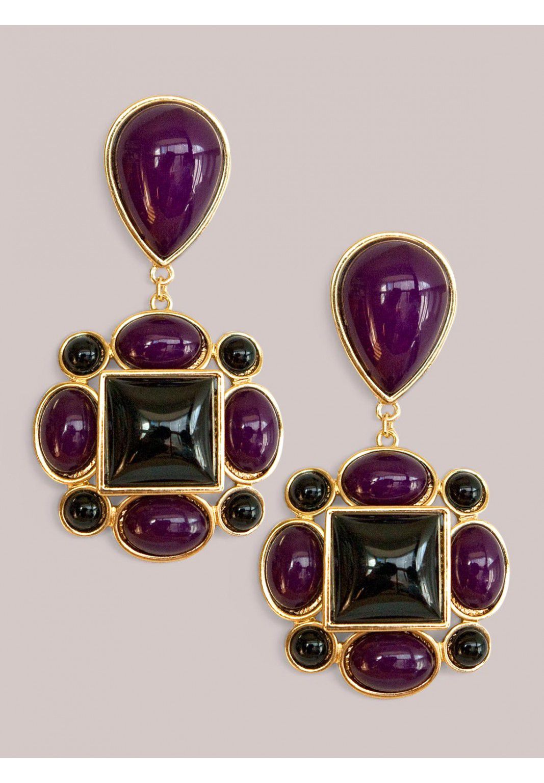 BLACK/AMETHYST/GOLD