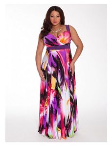 Tropical Beauty Maxi Dress by IGIGI by Yuliya Raquel