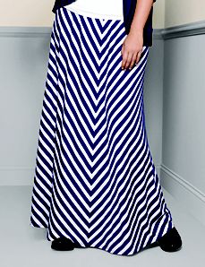 Trendy Plus-Size Skirt
