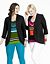 Layered look ruffled top by Lane Bryant