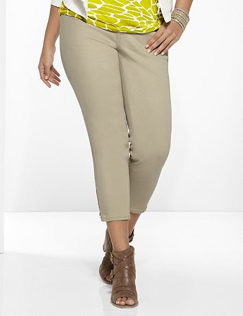 Genius Fit zipped ankle jean