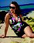 Tropical swim tank with no wire bra