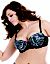 Colored zebra demi bra by Cacique