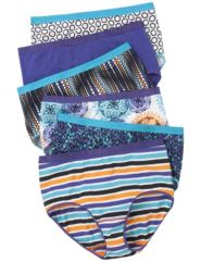 Comfy plus size Stretch cotton brief