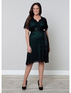 Retro Glam Lace Dress by Kiyonna