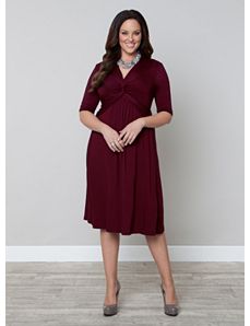 Trinity Twist Dress by Kiyonna