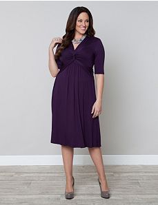 Trinity Twist Dress by Kiyonna