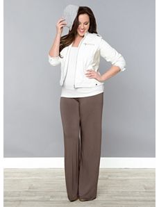 Peyton Palazzo Pants by Kiyonna