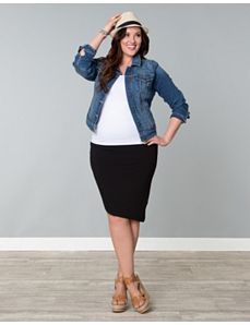 Aly Asymmetrical Skirt by Kiyonna