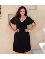 Jemma Ruched Dress by Kiyonna