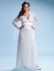 Analisa Lace Wedding Dress by Kiyonna