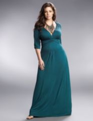 Desert Rain Maxi Dress by Kiyonna