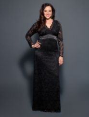 Analisa Lace Column Dress by Kiyonna
