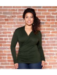 Femme Faux Wrap by Kiyonna