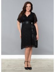 Retro Glam Lace Dress by Kiyonna