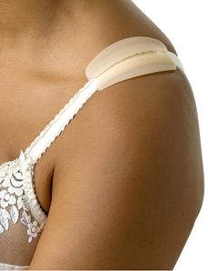 Silicone bra-strap pads