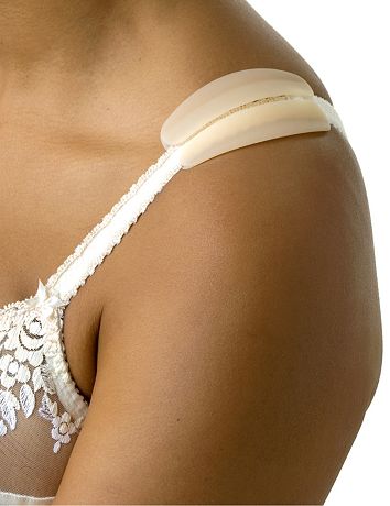 Silicone bra-strap pads