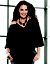 Plus Size Cold Shoulder Blouse by Lane Bryant