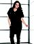 Ponte wedge dress by Lane Bryant