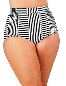 Sao Paulo High-Waisted Bikini Brief by Monif C.