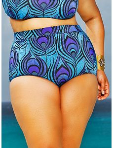 Sao Paulo High-Waisted Bikini Brief by Monif C.