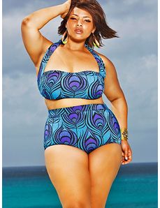 Sao Paulo High-Waisted Bikini Top by Monif C.