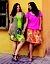 Floral flippy skirt by Lane Bryant
