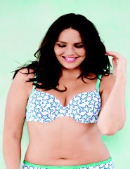Full figure cotton t shirt bra