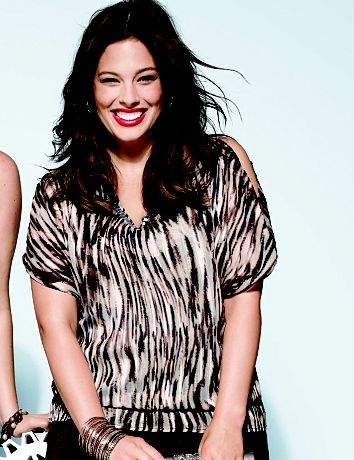 Wavy zebra cold shoulder blouse