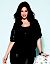 Plus Size Sequin Blouse by Lane Bryant