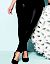 Shimmering French terry jegging by Lane Bryant