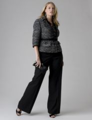Belted tweed jacket, houston pant