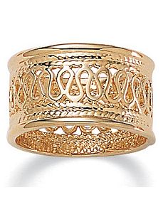 Open-Weave Band by PalmBeach Jewelry