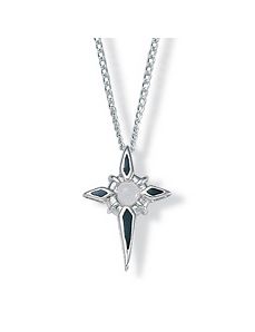 Lord's Prayer Cross Pendant by PalmBeach Jewelry