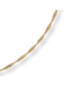 10k Gold Rope 1.3 mm, 20" by PalmBeach Jewelry