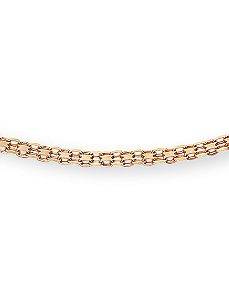 10K Gold Bismark Necklace 20" by PalmBeach Jewelry