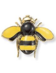 Bumblebee Crystal Accent Pin by Palm Beach Jewelry