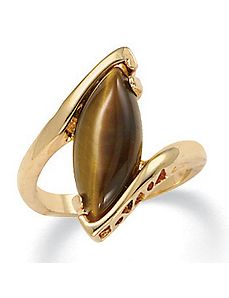 Tigers-Eye Ring by PalmBeach Jewelry