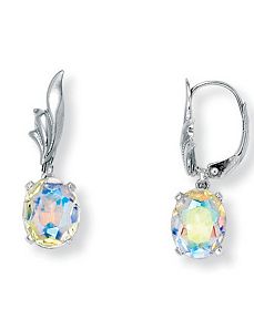Aurora Borealis Earrings by PalmBeach Jewelry