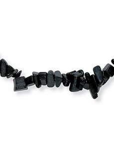 Onyx Necklace 18" by PalmBeach Jewelry