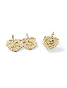 14k Gold"Sisters"Charms by PalmBeach Jewelry