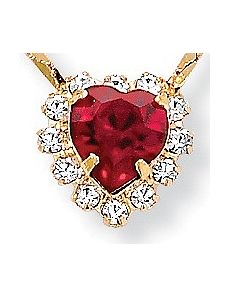 Heart Pendant by PalmBeach Jewelry