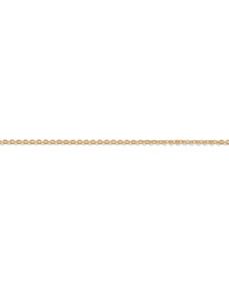 14k Gold Cable Link 18" by PalmBeach Jewelry